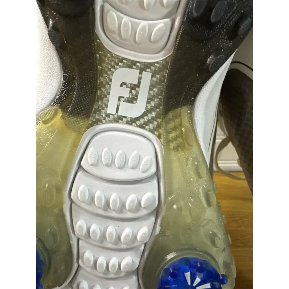 FootJoy Freestyle 2.0 Golf Shoes White Gray Spiked FJ 57330 Men Size 13 W Wide
